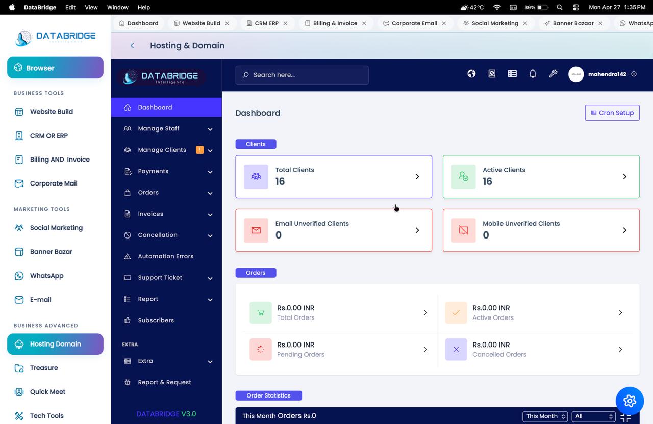 Hosting & Domain