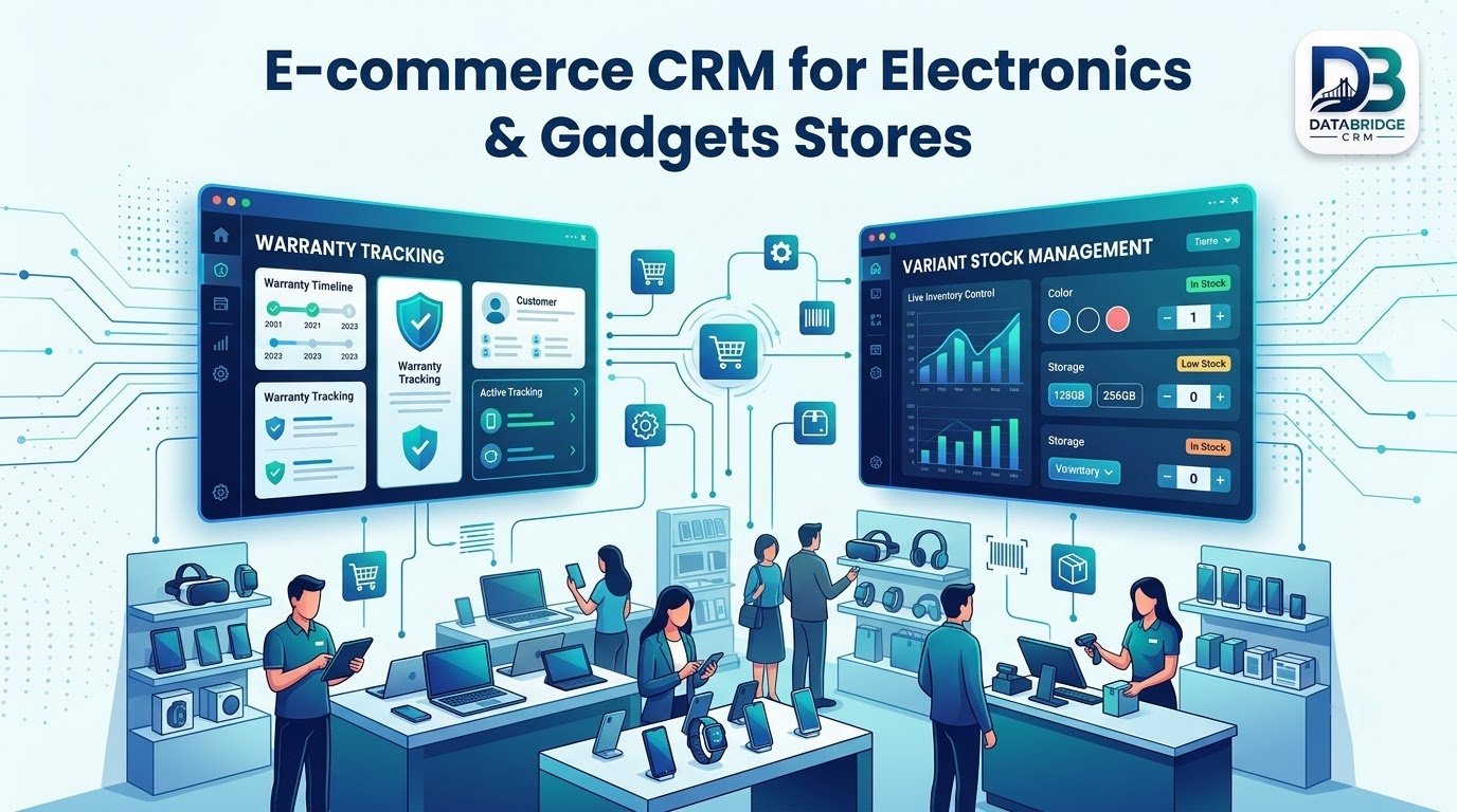 E-commerce CRM for Electronics & Gadgets Stores: Managing Warranty Tracking and Variant Stock