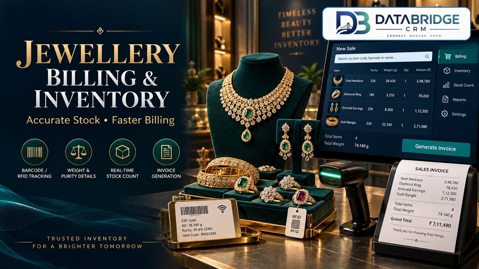 Jewellery Shop Billing & Inventory Software: Accurate Stock, Faster Billing