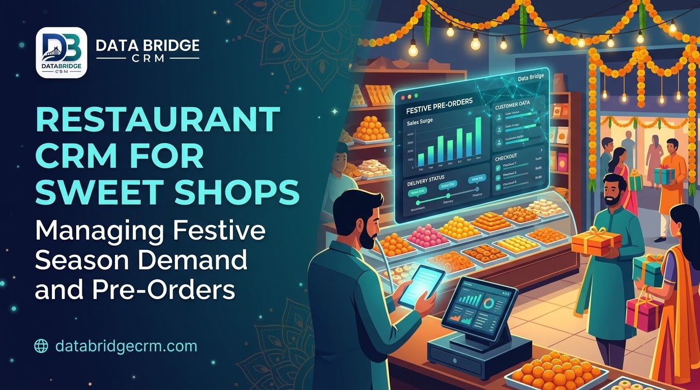 Restaurant CRM for Sweet Shops: Managing Festive Season Demand and Pre-Orders