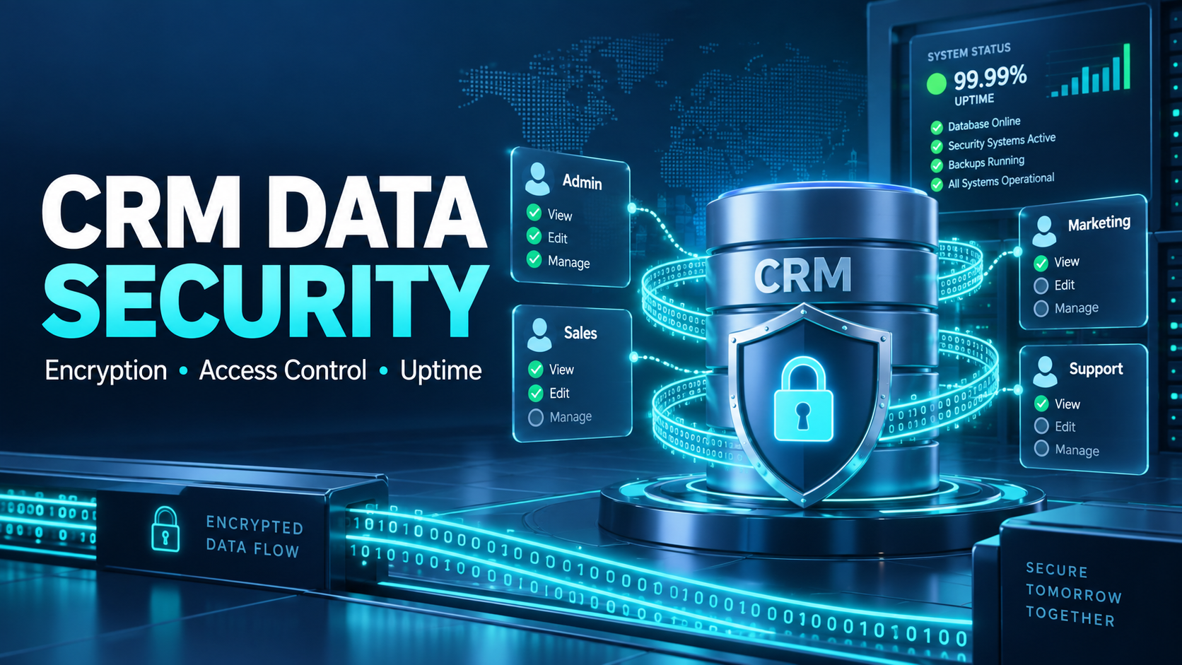 How Secure Is Your CRM? Data Security in Cloud Business Software