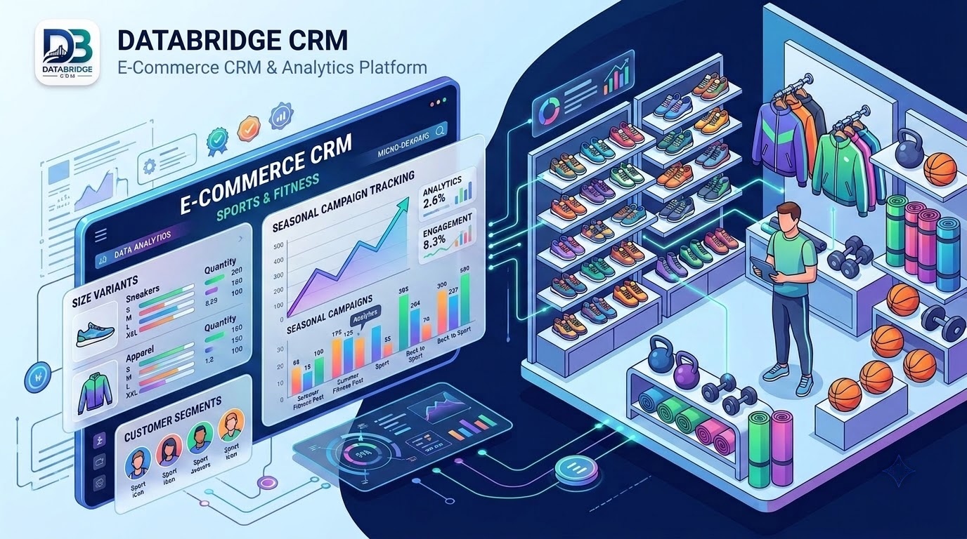 E-commerce CRM for Sports & Fitness Brands: Managing Size Variants and Seasonal Campaigns