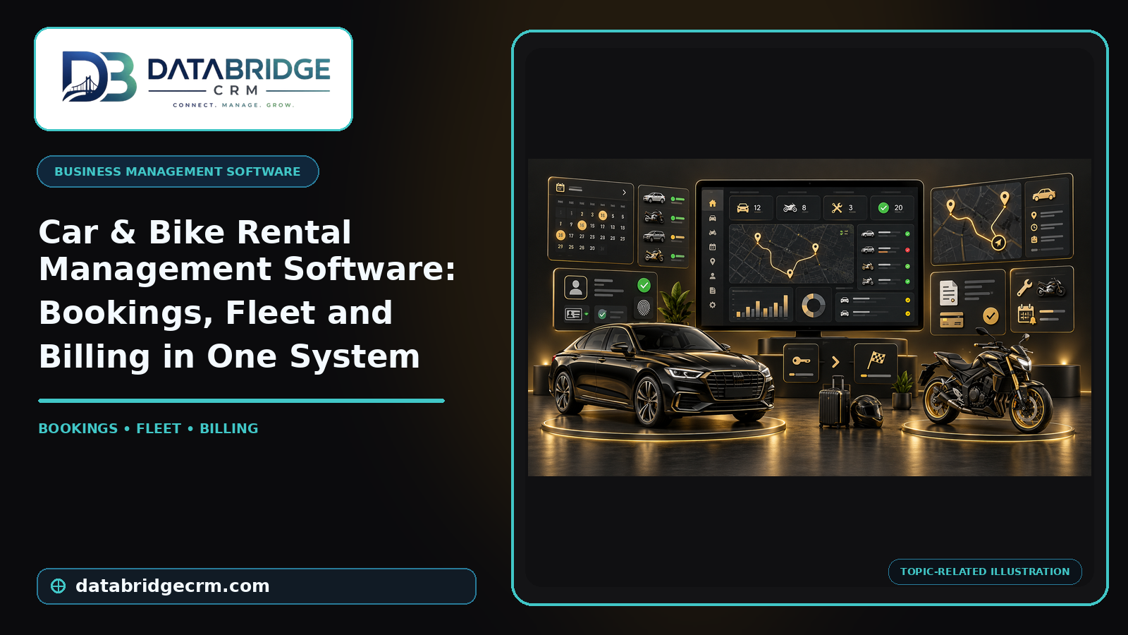 Car & Bike Rental Management Software: Bookings, Fleet and Billing in One System