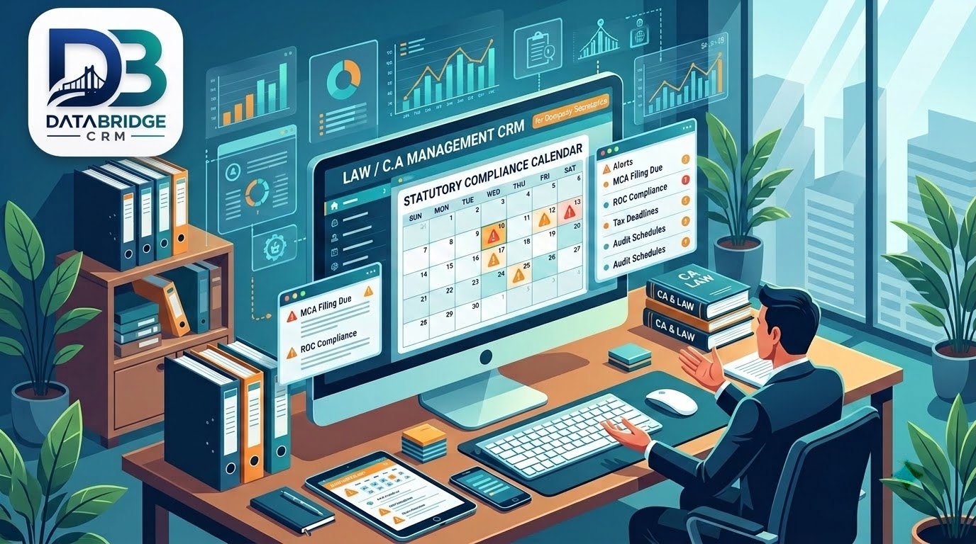 Law / C.A Management CRM for Company Secretaries: Managing Statutory Compliance Calendars
