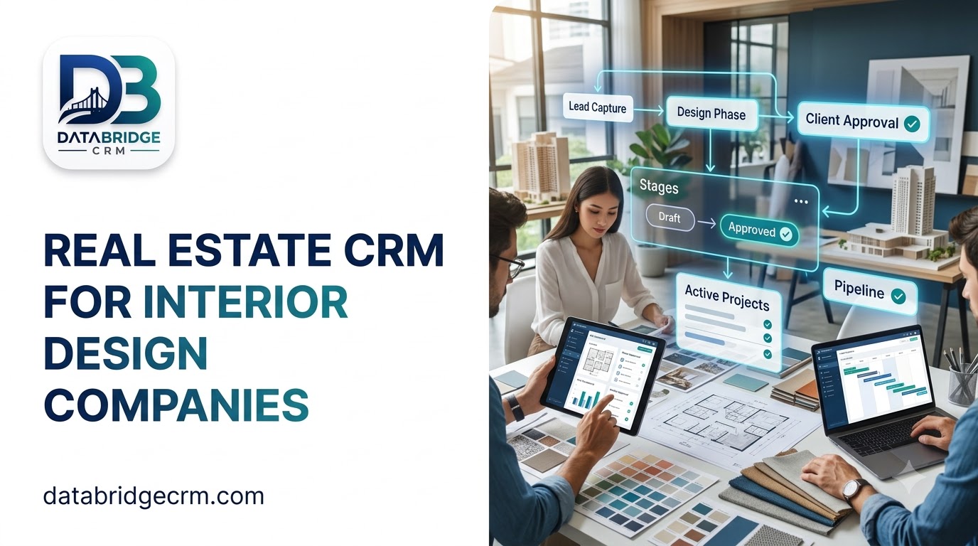 Real Estate CRM for Interior Design Companies: Managing Projects, Approvals and Client Communication