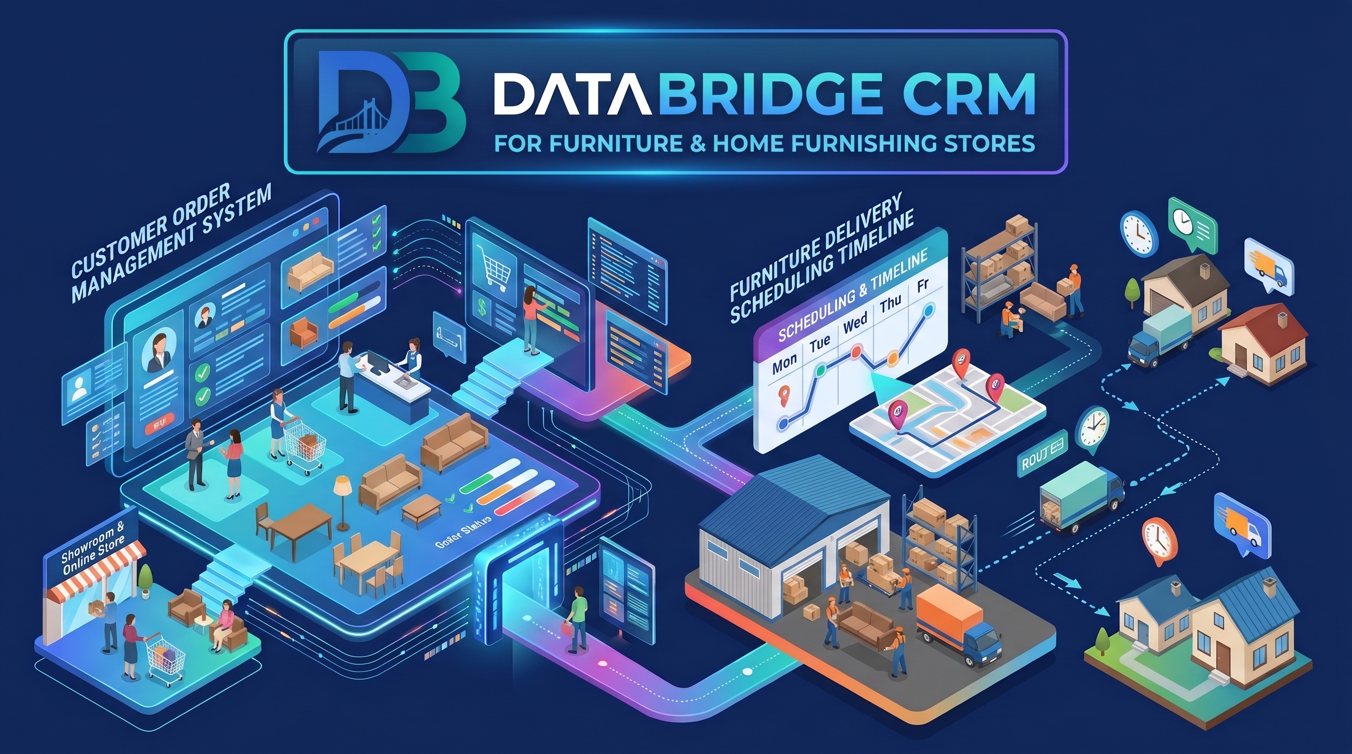 POS & Billing CRM for Furniture & Home Furnishing Stores: Managing Large-Ticket Orders and Delivery Scheduling