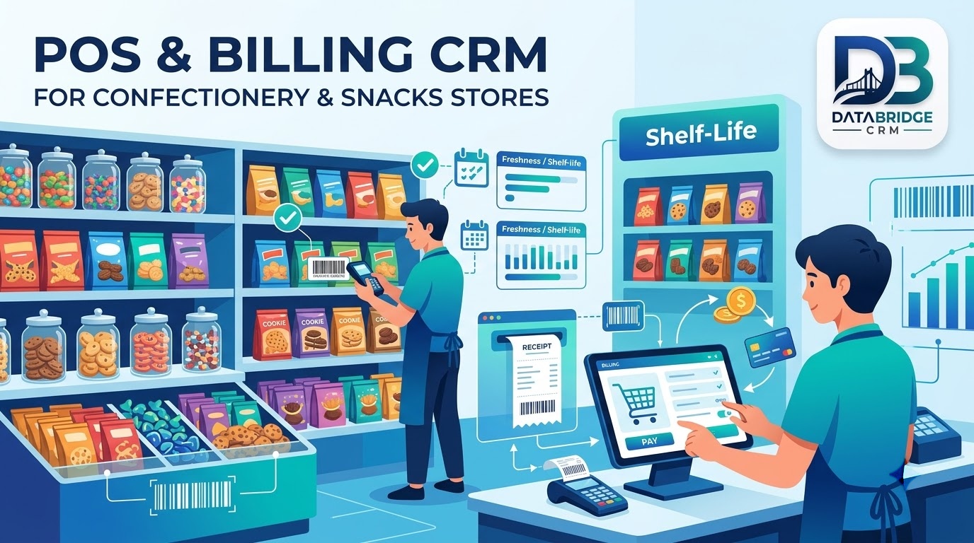 POS & Billing CRM for Confectionery & Snacks Stores: Managing Shelf-Life and Daily Counter Billing