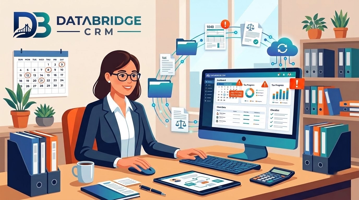 Law / C.A Management CRM for Tax Consultants: Managing Client Filings Across Deadlines