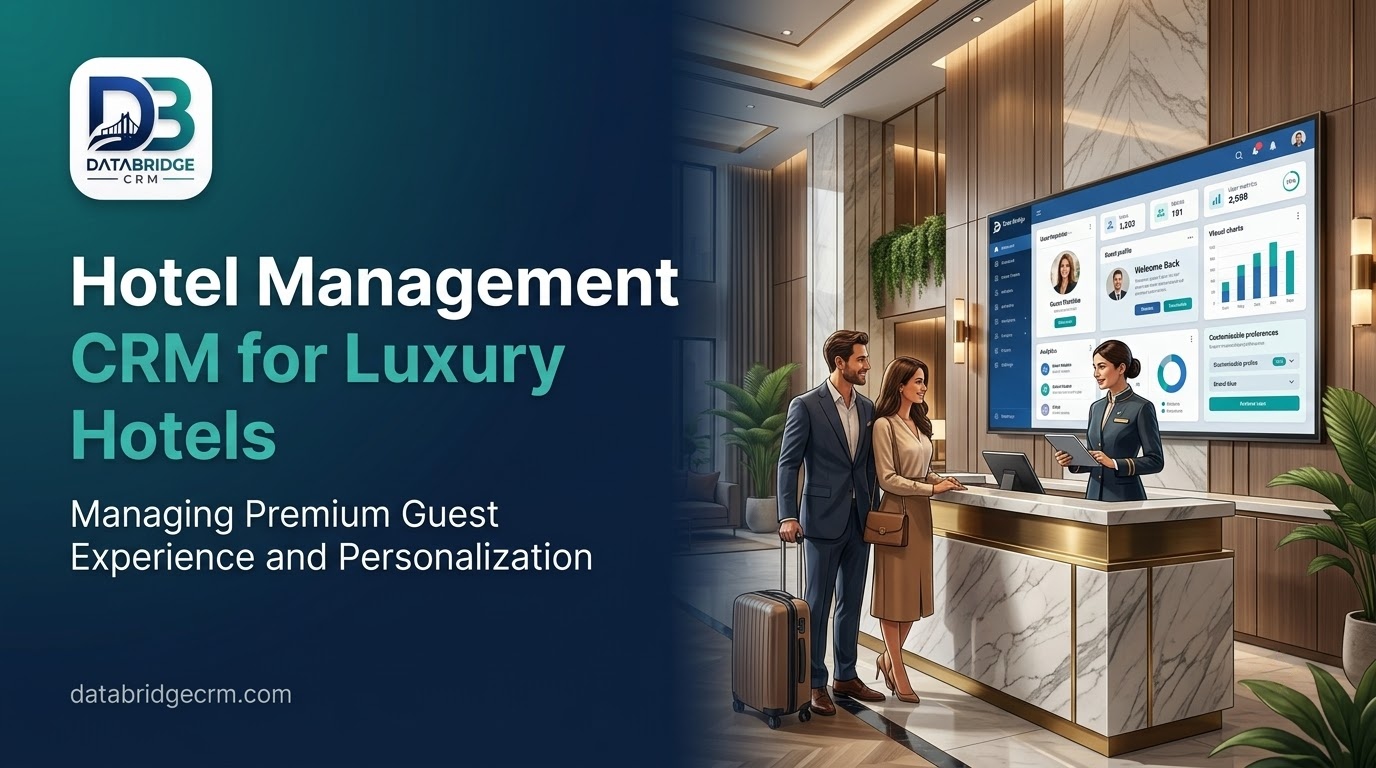 Hotel Management CRM for Luxury Hotels: Managing Premium Guest Experience and Personalization