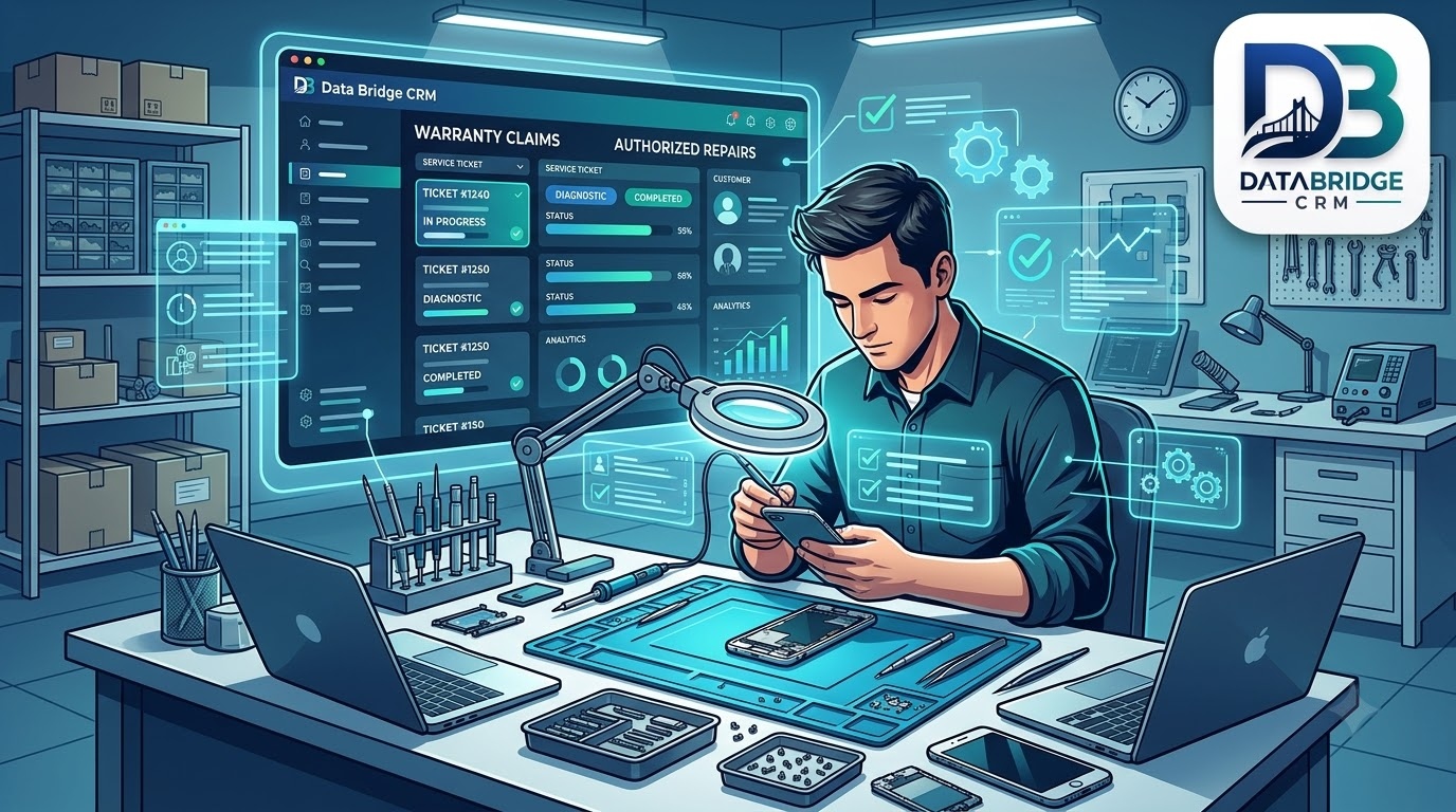 Phone/Computer Service Center CRM for Phone Service Centers: Managing Authorized Repairs and Warranty Claims