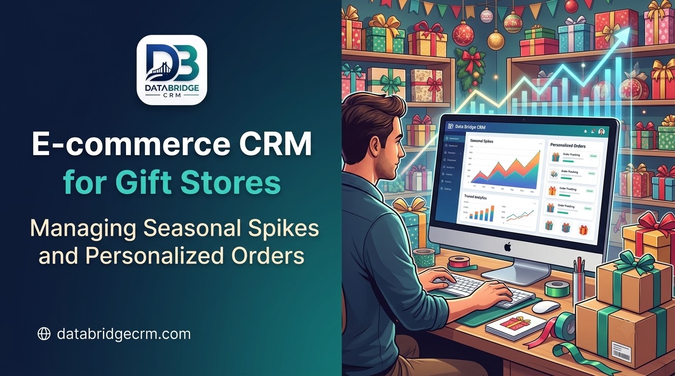 E-commerce CRM for Gift Stores: Managing Seasonal Spikes and Personalized Orders