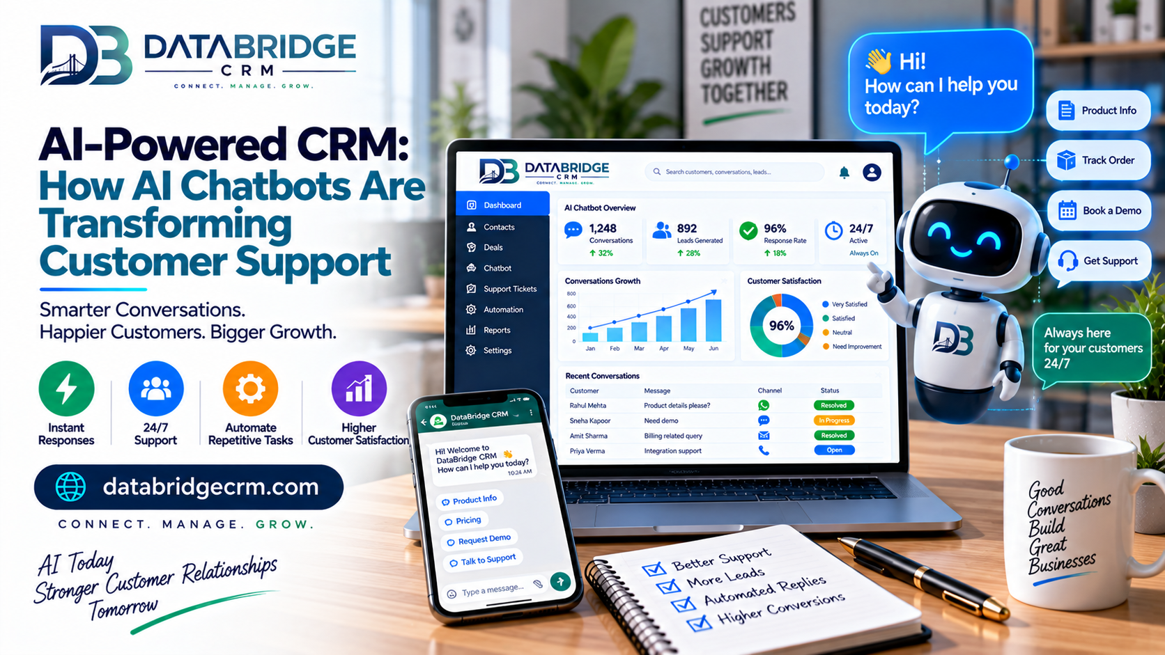 AI-Powered CRM: How AI Chatbots Are Transforming Customer Support