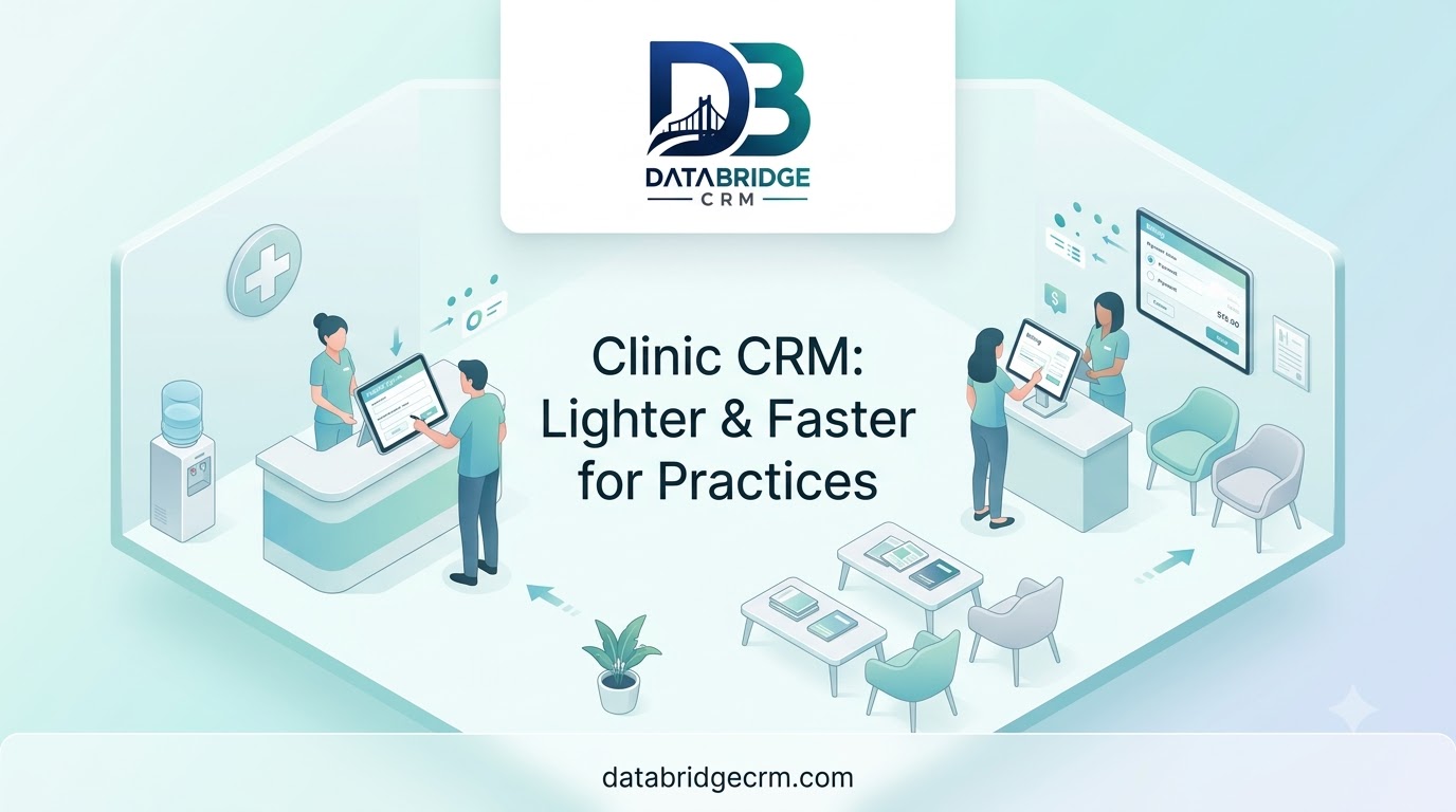 Clinic CRM — A Lighter, Faster System Built for Smaller Practices