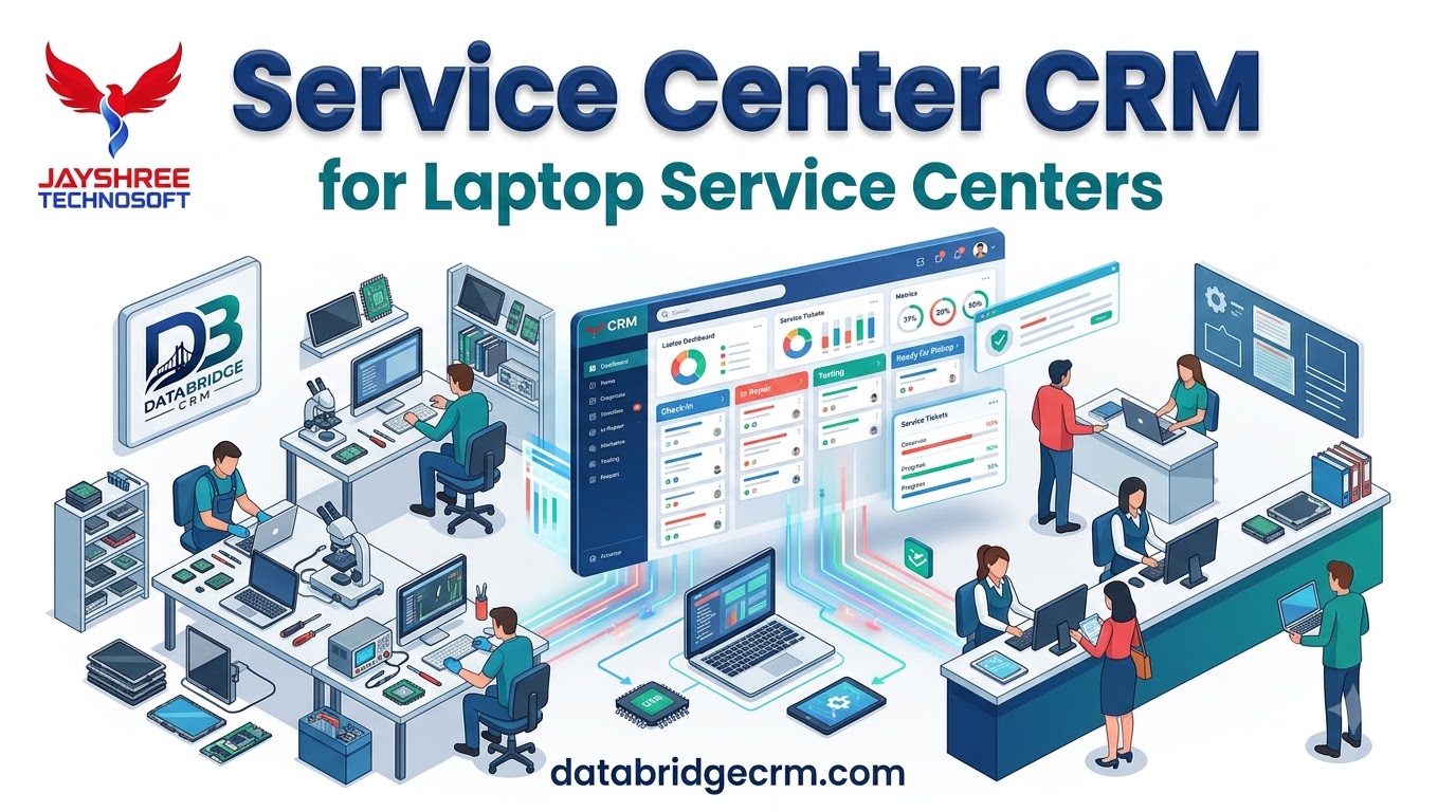 Phone/Computer Service Center CRM for Laptop Service Centers: Tracking Longer, More Complex Repairs