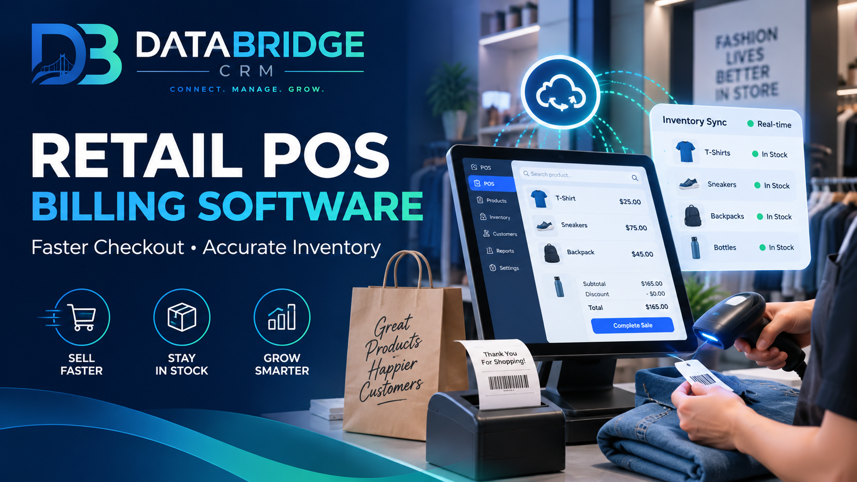 POS Billing Software for Retail: Faster Checkout, Accurate Inventory