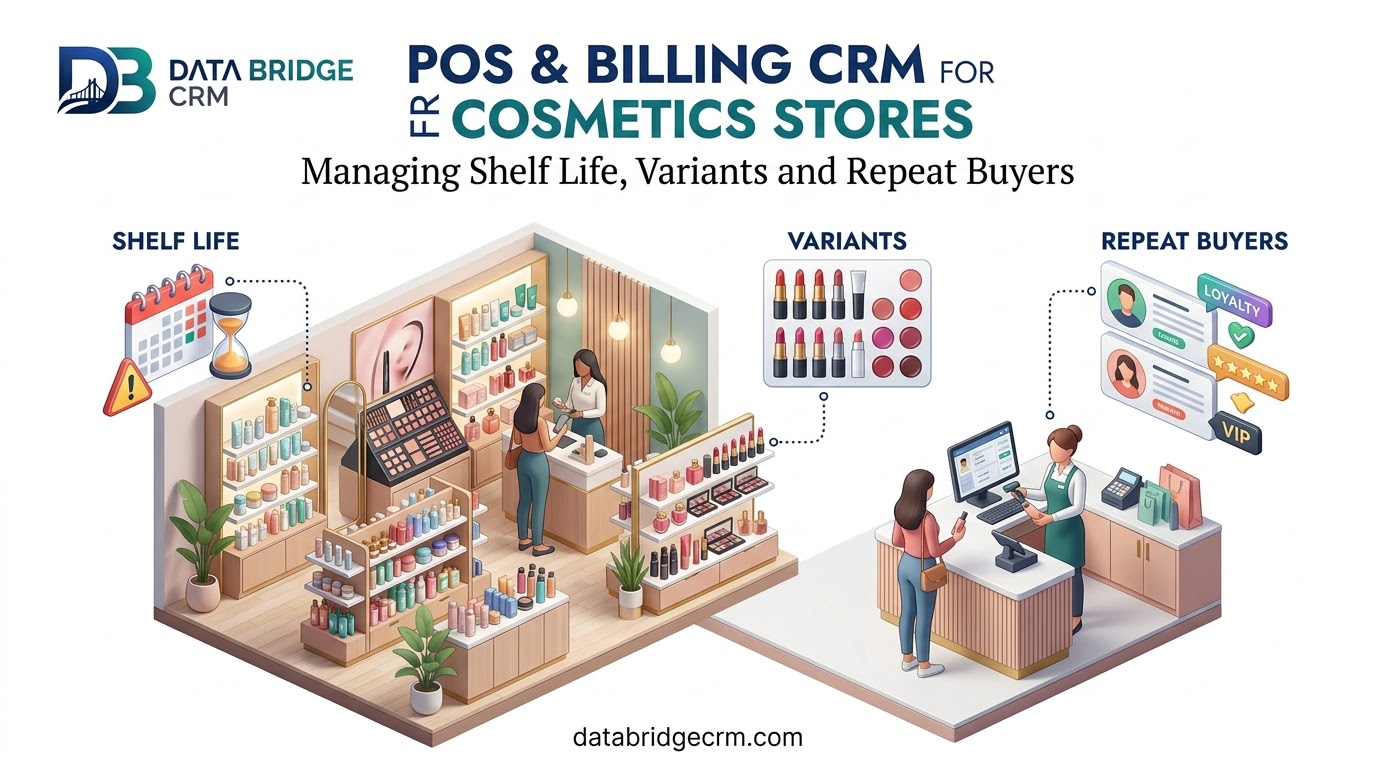 POS & Billing CRM for Cosmetics Stores: Managing Shelf Life, Variants and Repeat Buyers
