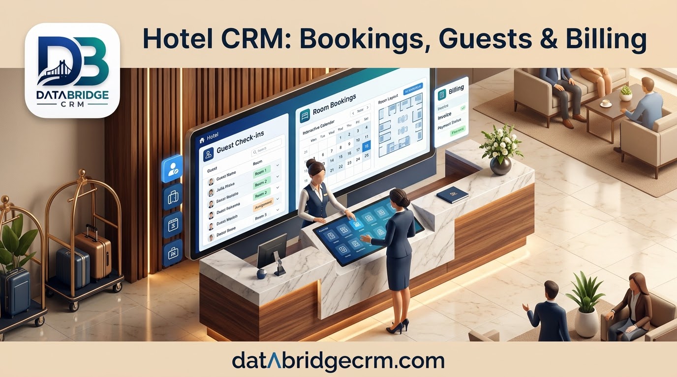 Hotel CRM — Bookings, Guests and Billing in One Place