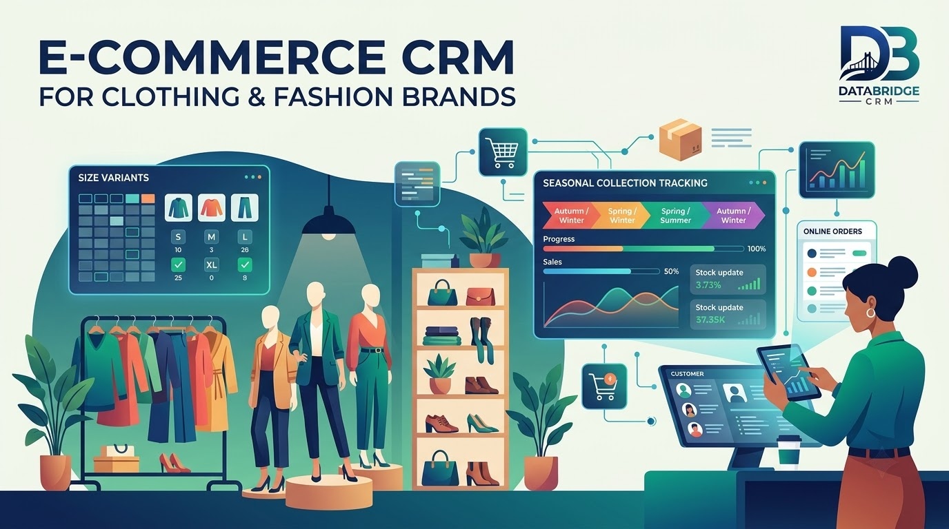 E-commerce CRM for Clothing & Fashion Brands: Managing Size Variants and Seasonal Collections