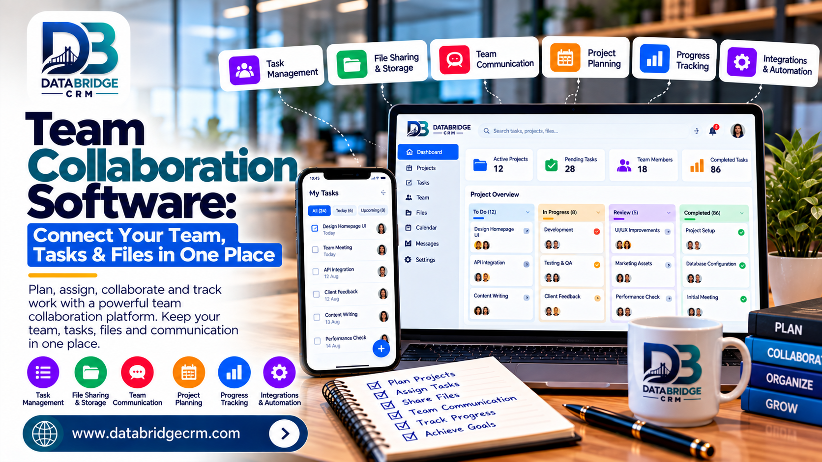 Team Collaboration Software: Connect Your Team, Tasks & Files in One Place