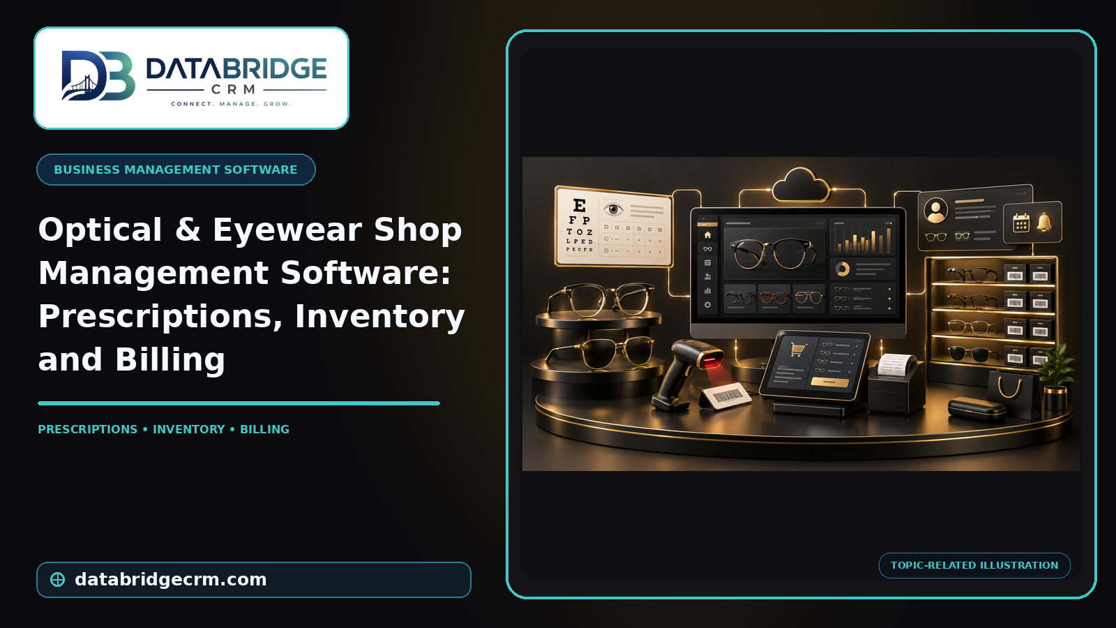 Optical & Eyewear Shop Management Software: Prescriptions, Inventory and Billing