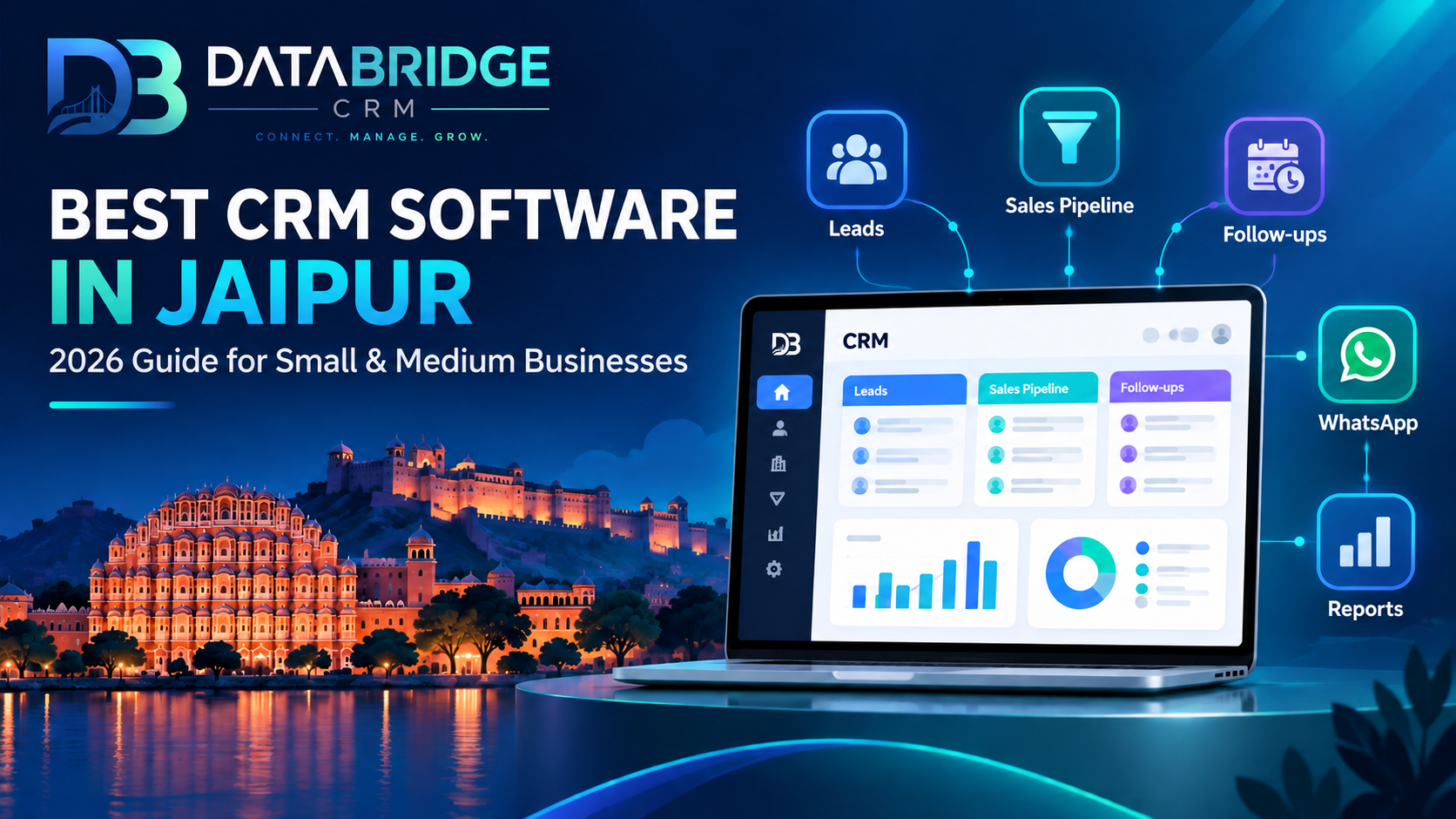 Best CRM Software in Jaipur for Small & Medium Businesses (2026 Guide)