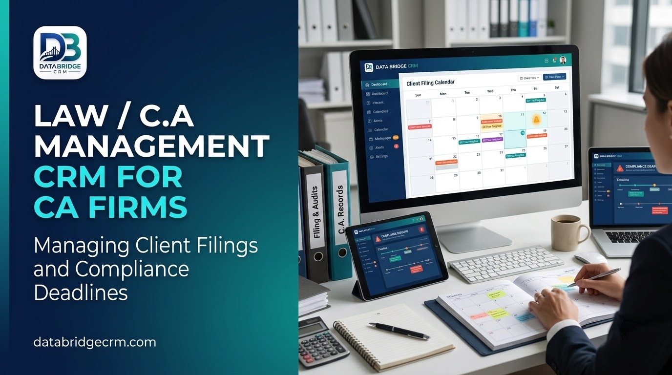 Law / C.A Management CRM for CA Firms: Managing Client Filings and Compliance Deadlines
