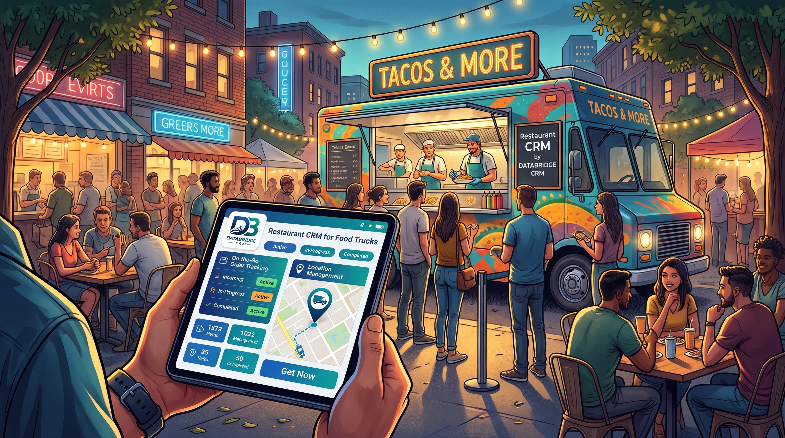 Restaurant CRM for Food Trucks: Managing Mobile Locations and On-the-Go Billing