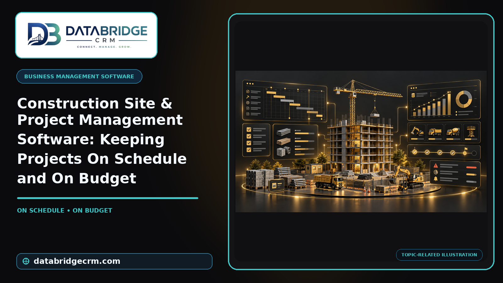 Construction Site & Project Management Software: Keeping Projects On Schedule and On Budget
