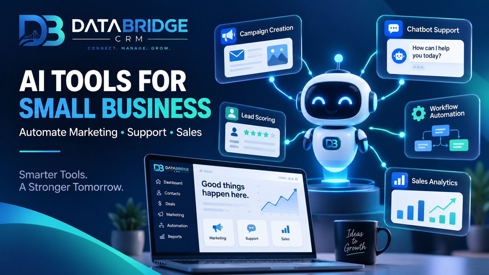 AI Tools for Small Business: Automating Marketing, Support and Sales