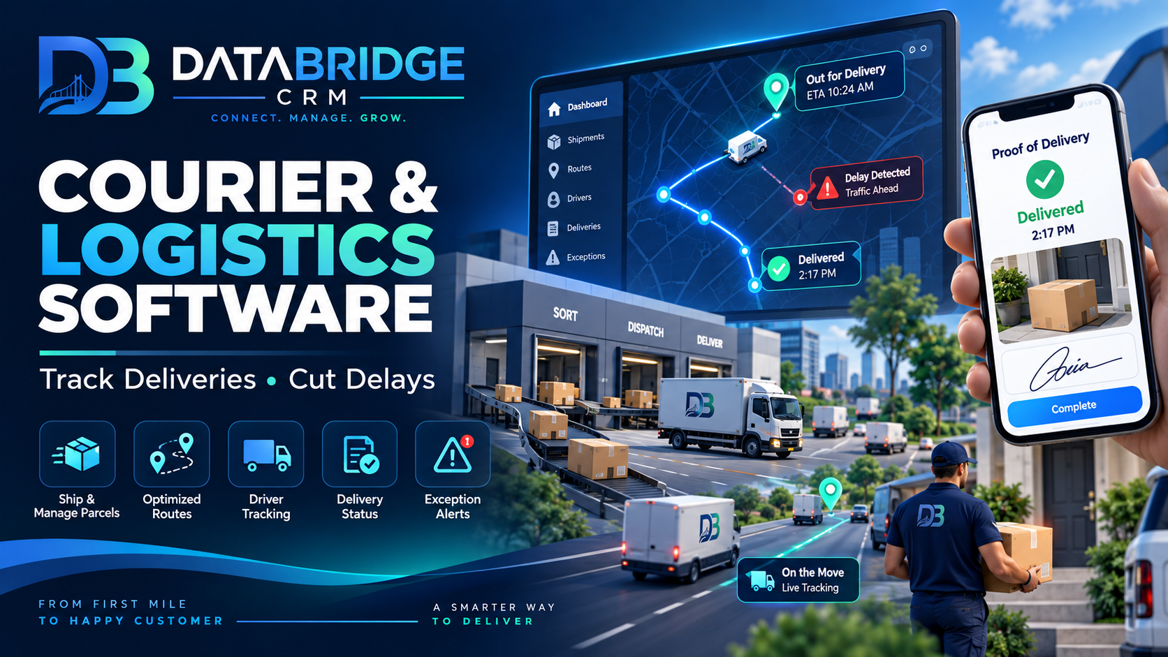 Courier & Logistics Management Software: Track Deliveries and Cut Delays