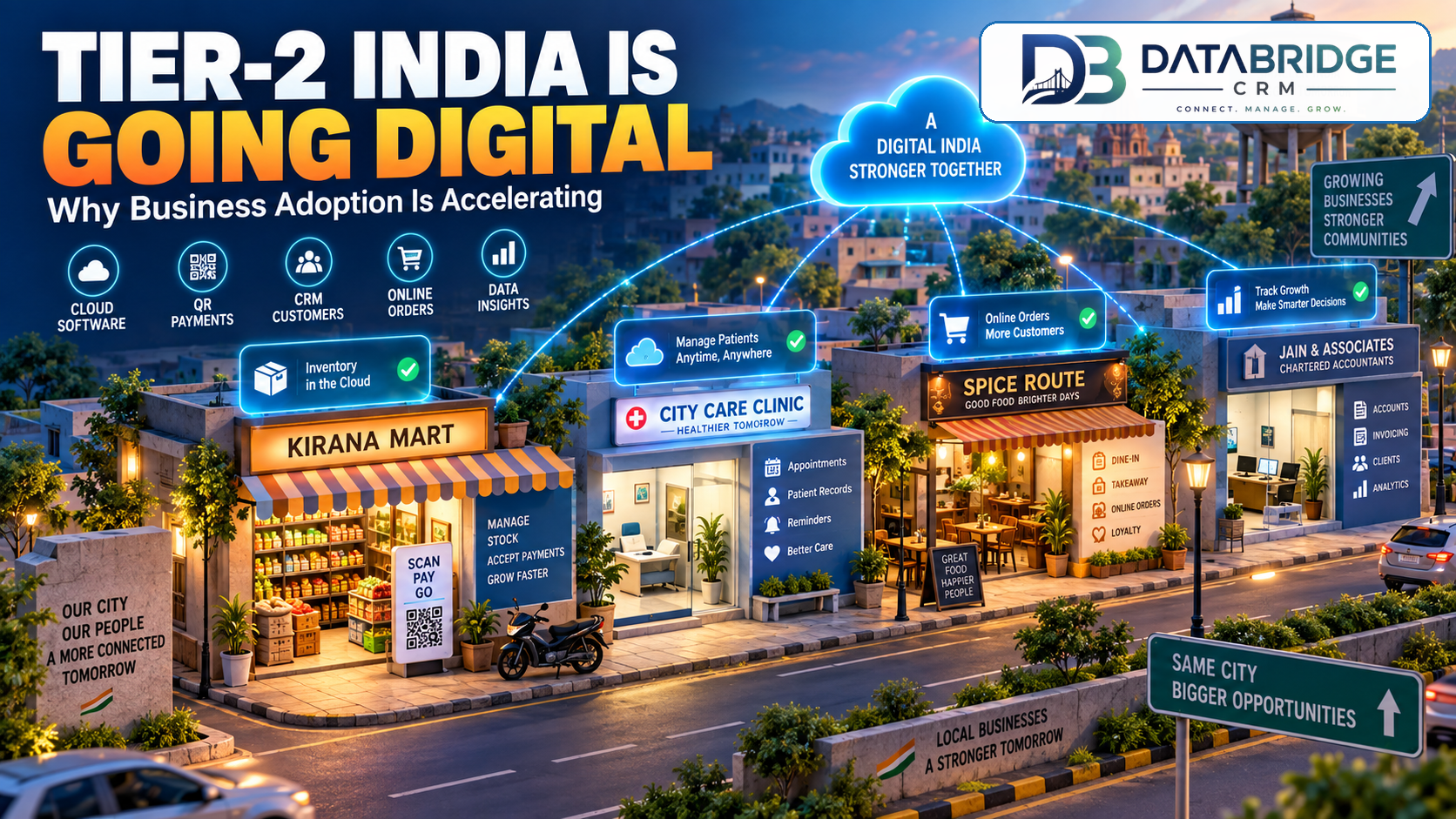 Why Tier-2 City Businesses in India Are Going Digital Faster Than Ever