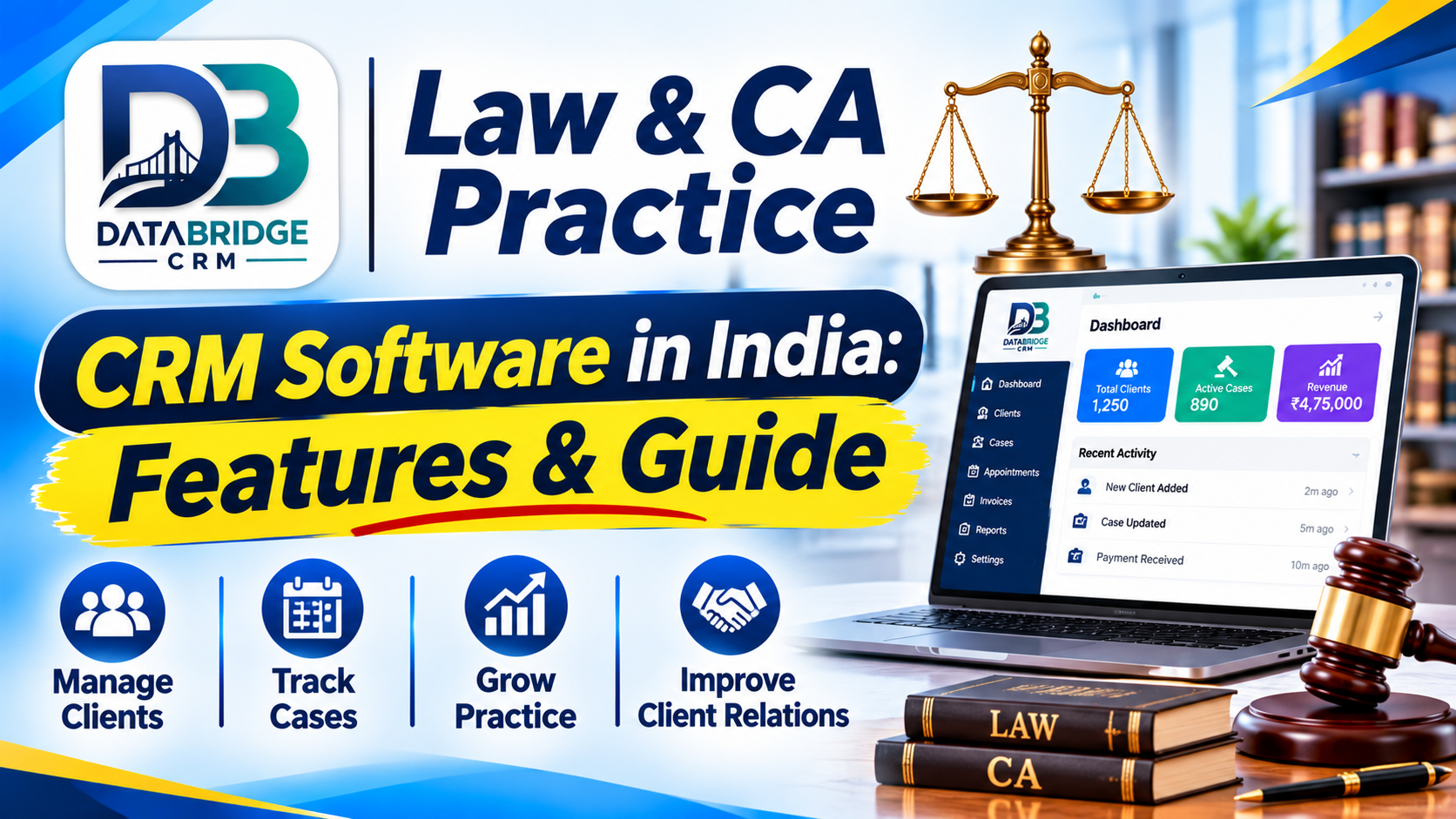 Law & CA Practice CRM Software in India: Features & Guide