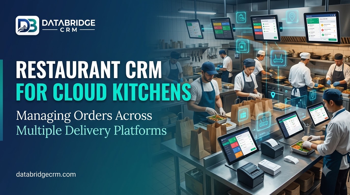 Restaurant CRM for Cloud Kitchens: Managing Orders Across Multiple Delivery Platforms