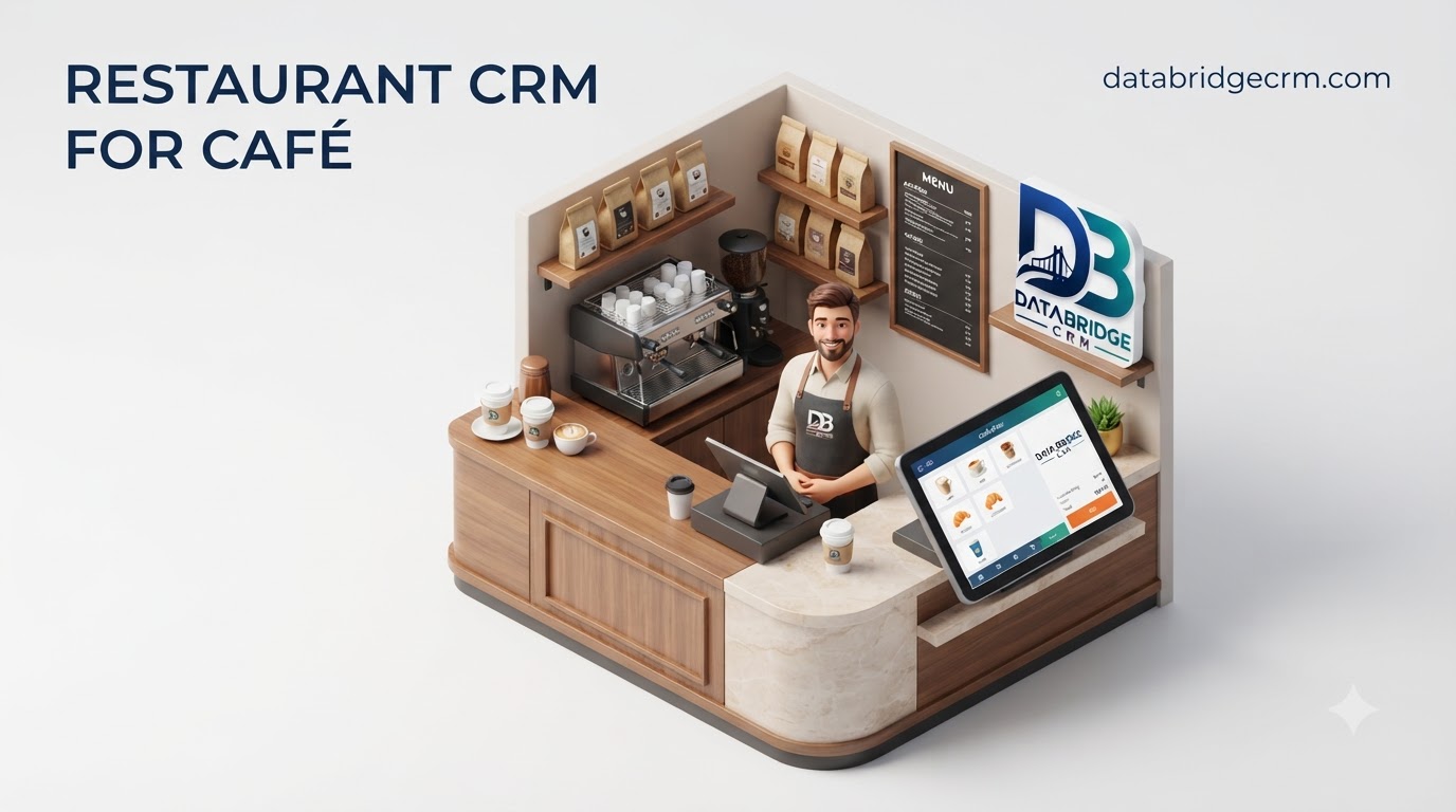 Restaurant CRM for Cafés: How DataBridgeCRM Helps Cafés Run Smoother and Sell More