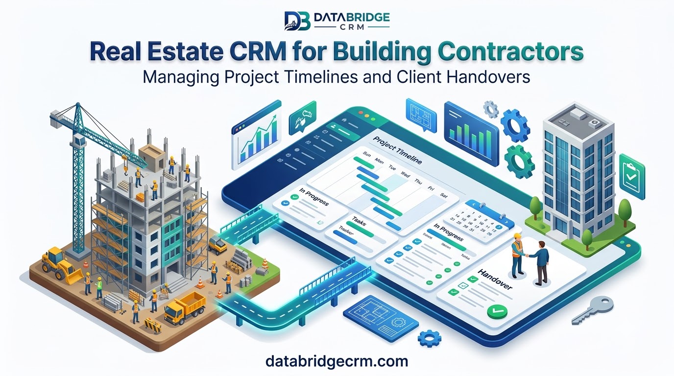 Real Estate CRM for Building Contractors: Managing Project Timelines and Client Handovers