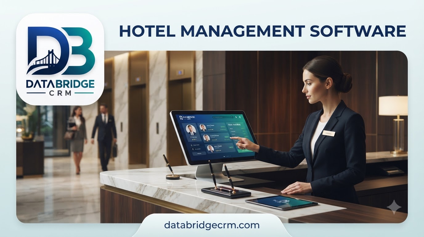 Hotel Management Software by DataBridgeCRM: Smarter Bookings, Happier Guests