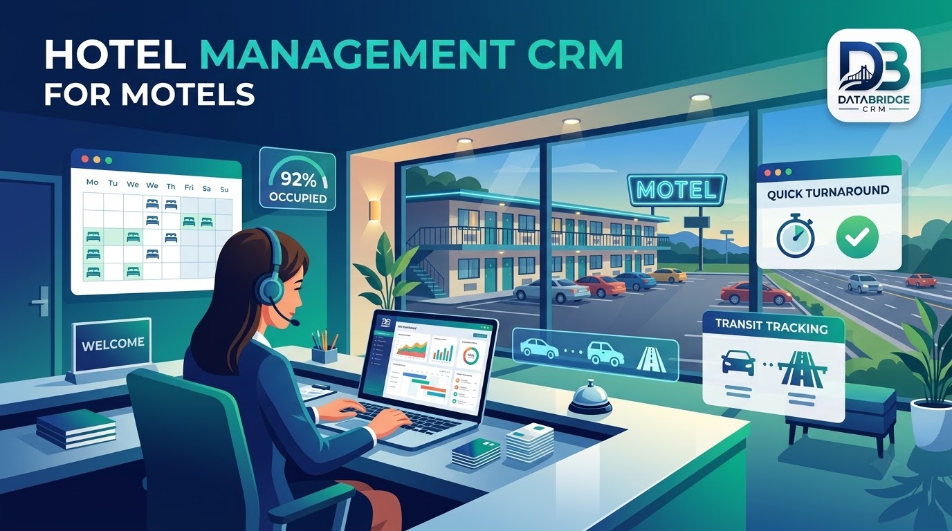 Hotel Management CRM for Motels: Managing Quick Turnarounds and Highway Traffic