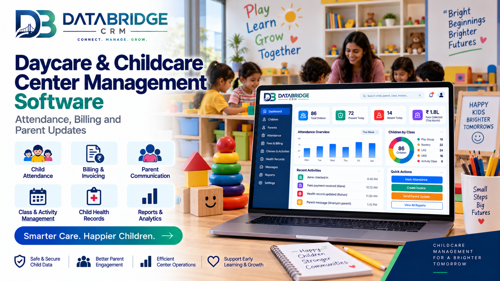 Daycare & Childcare Center Management Software: Attendance, Billing and Parent Updates