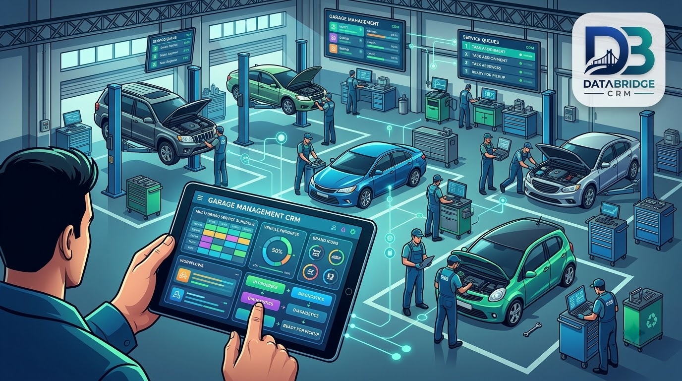 Car/Bike Garage Management CRM for Multi-Brand Service Centers: Managing Diverse Vehicle Types