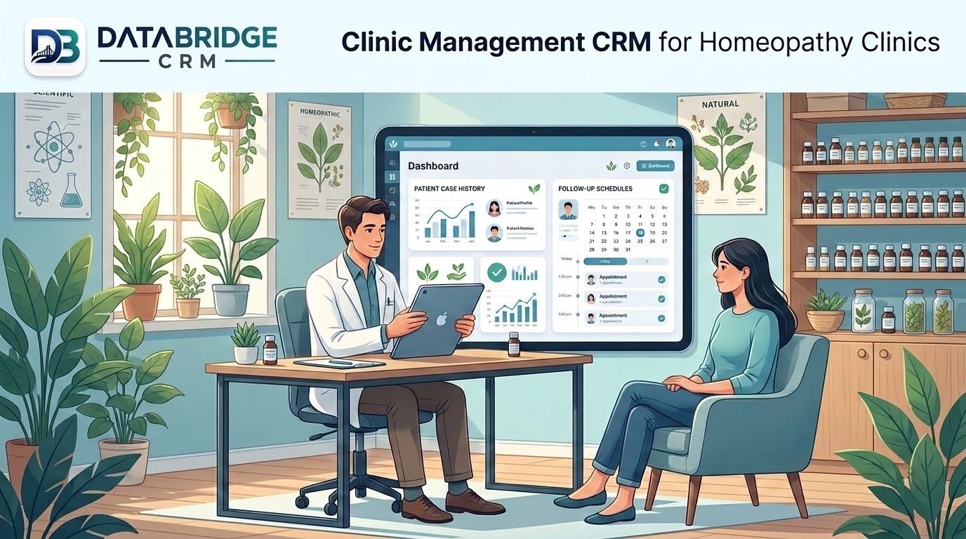 Clinic Management CRM for Homeopathy Clinics: Managing Case History and Long-Term Follow-Ups
