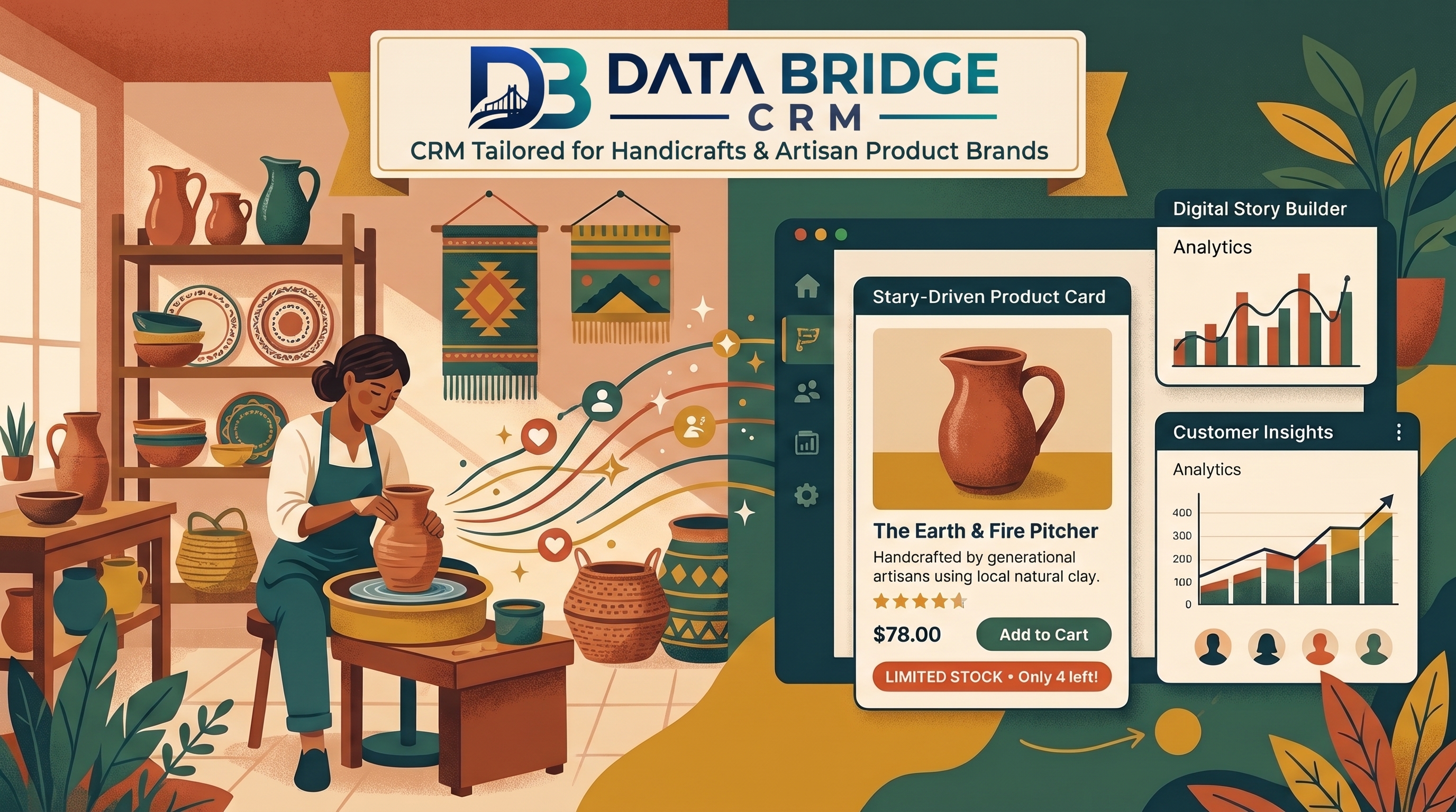 E-commerce CRM for Handicrafts & Artisan Product Brands: Managing Limited Stock and Story-Driven Selling