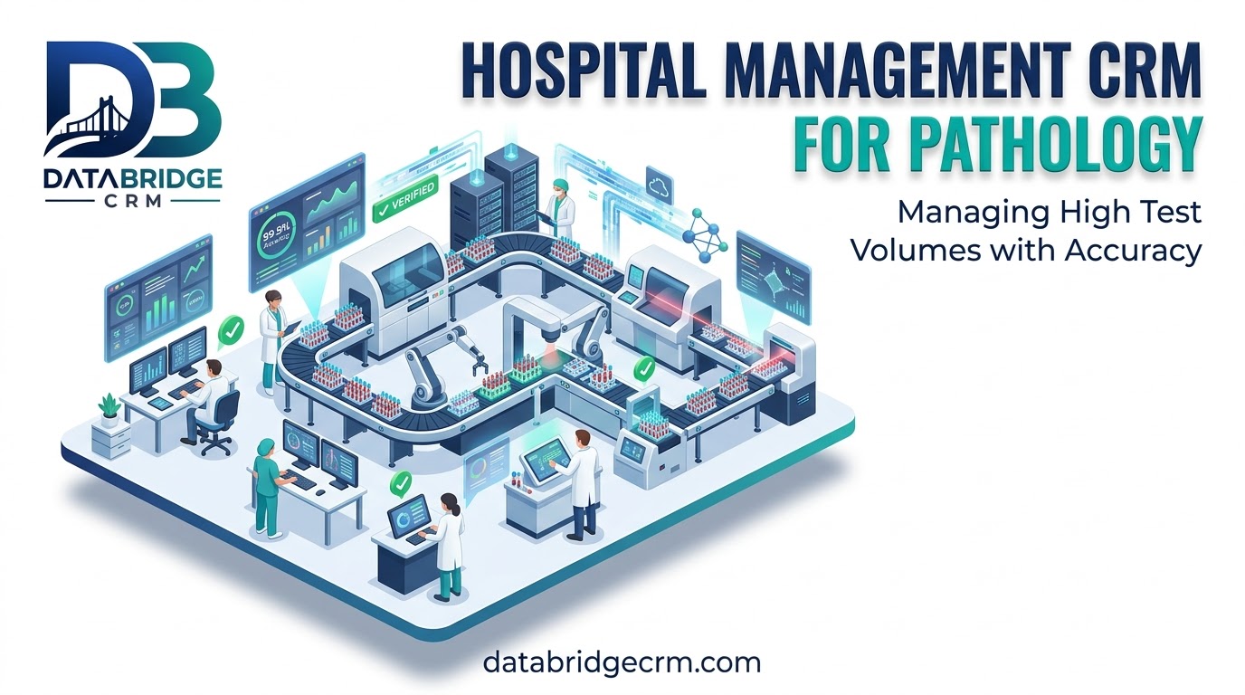 Hospital Management CRM for Pathology: Managing High Test Volumes with Accuracy
