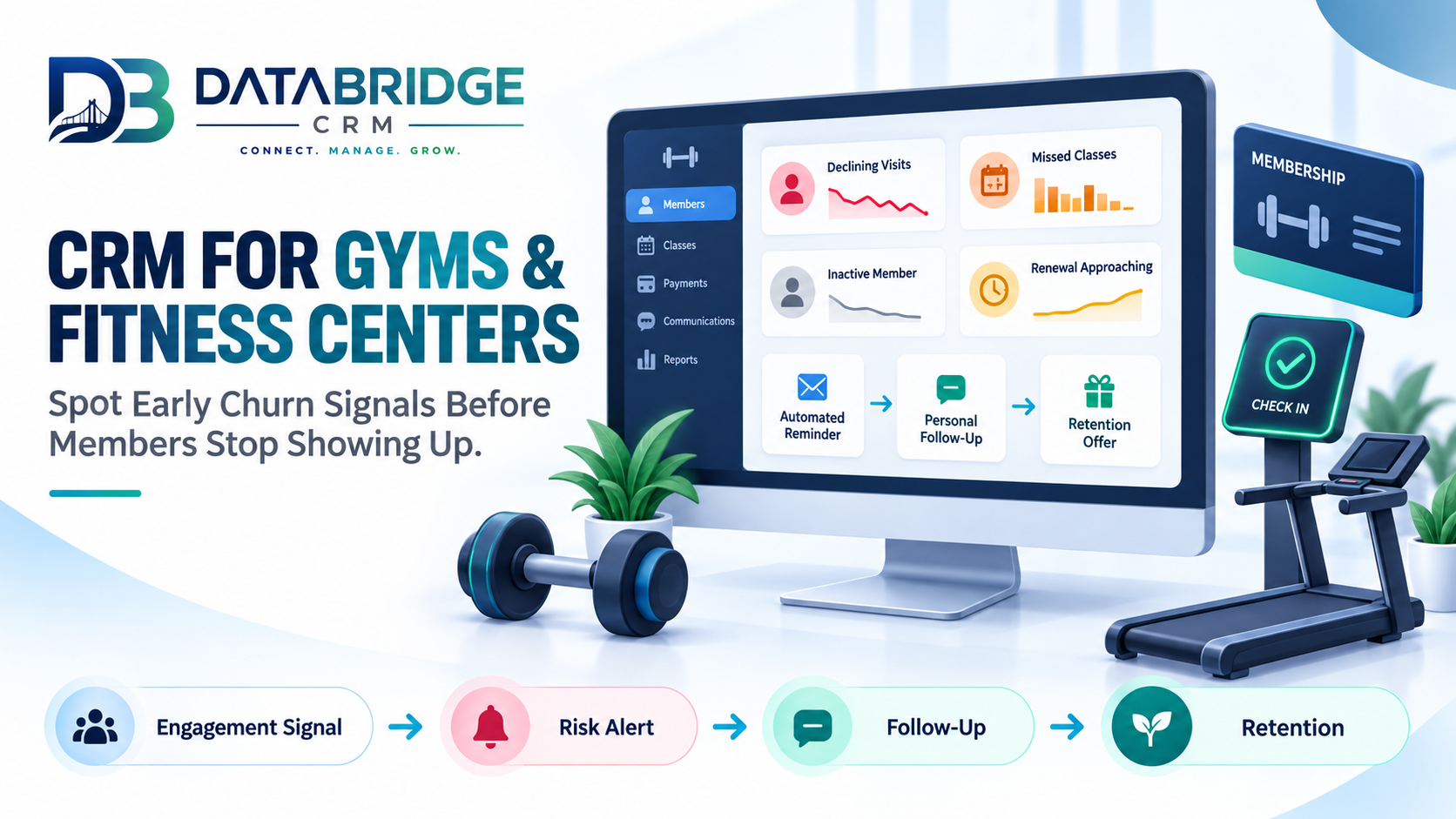 CRM for Gyms & Fitness Centers: Making Membership Churn Visible Before It Happens