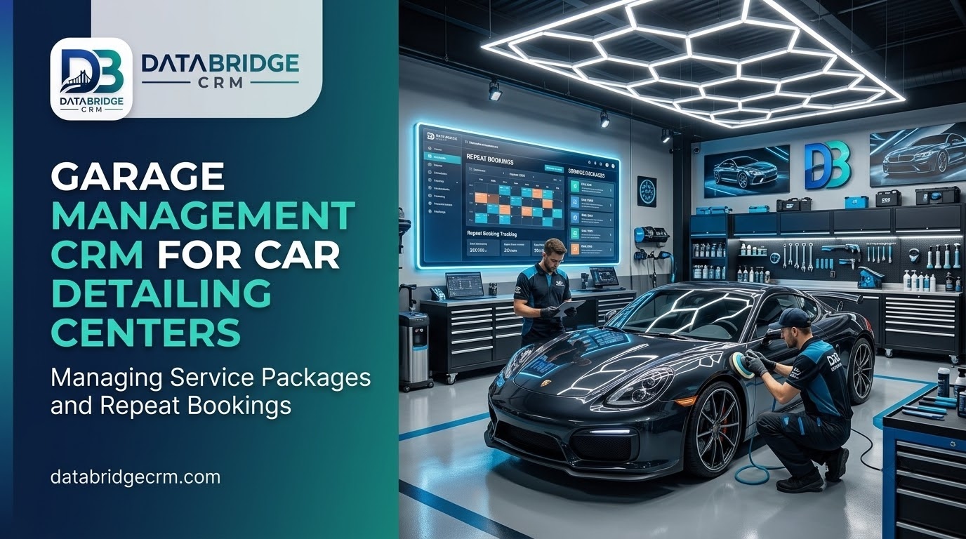 Garage Management CRM for Car Detailing Centers: Managing Service Packages and Repeat Bookings