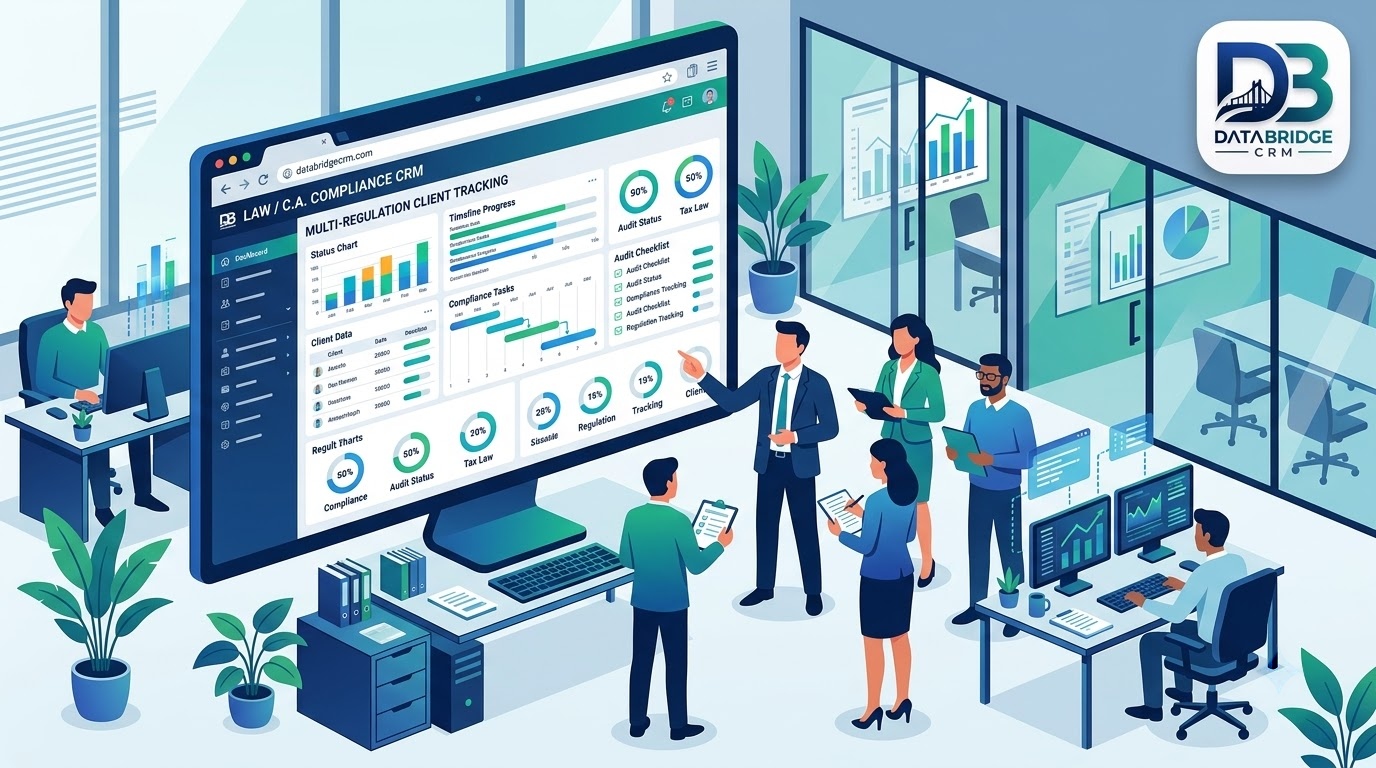 Law / C.A Management CRM for Compliance Consultants: Managing Multi-Regulation Client Tracking