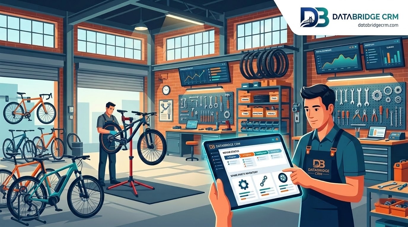 Car/Bike Garage Management CRM for Bike Repair Workshops: Managing Quick Turnarounds and Spare Parts