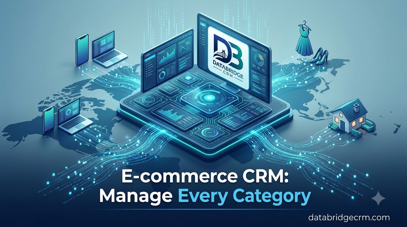 E-commerce CRM — Manage Every Category From One Dashboard