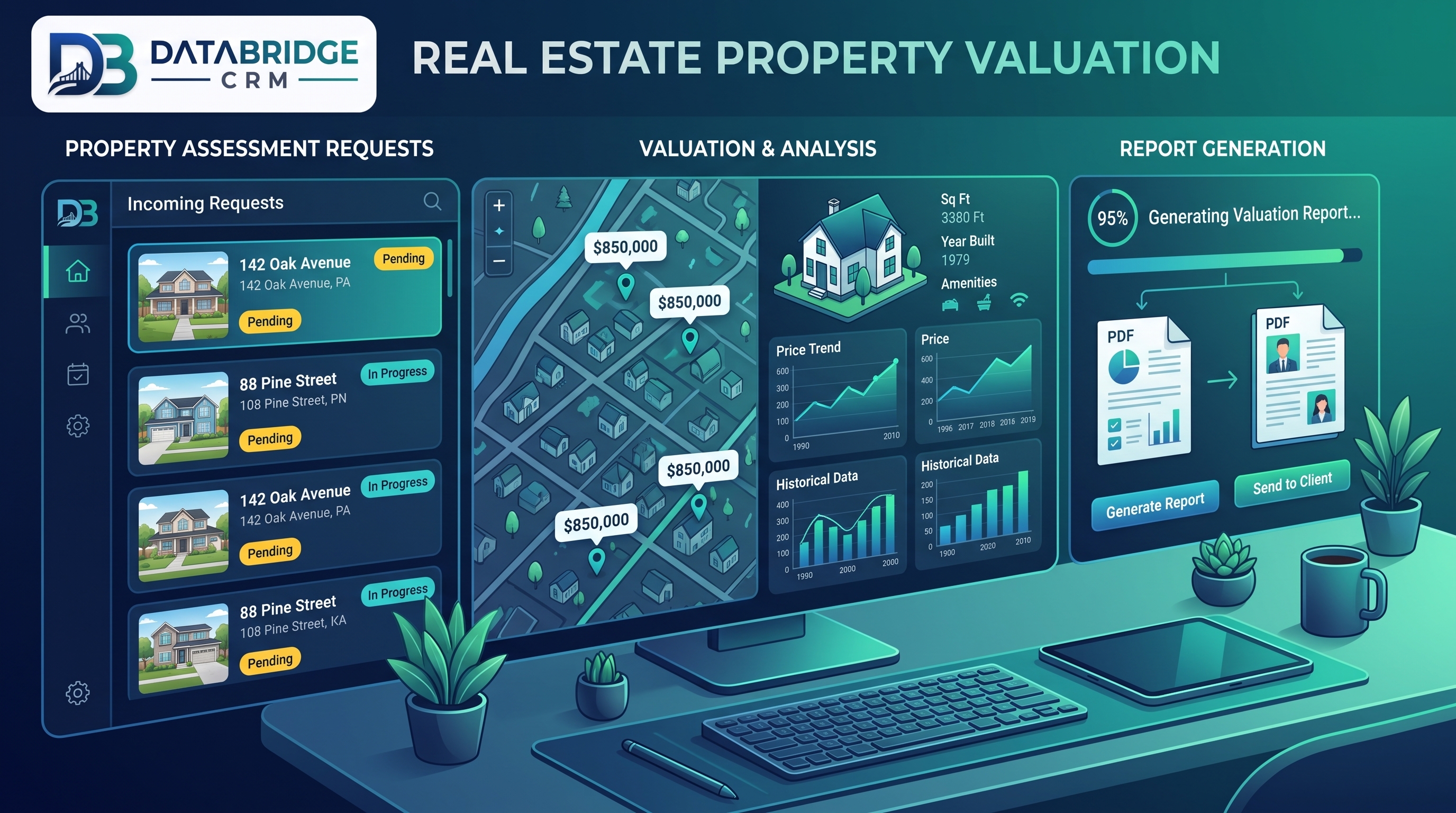 Real Estate CRM for Property Valuation & Survey Companies: Managing Assessment Requests and Reports