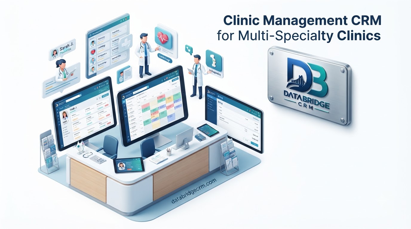 Clinic Management CRM for Multi-Specialty Clinics: Coordinating Multiple Doctors Under One Roof