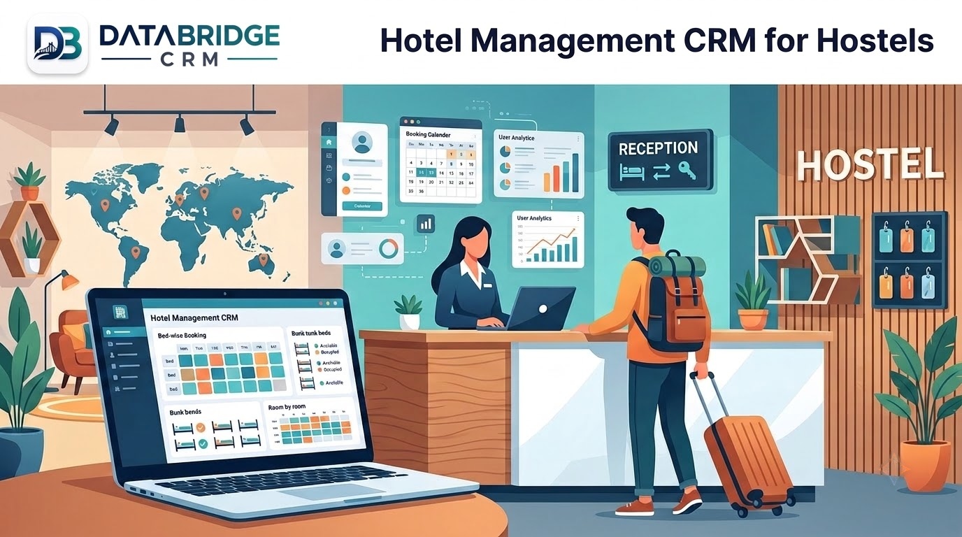 Hotel Management CRM for Hostels: Managing Bed-Wise Bookings and Budget Travelers